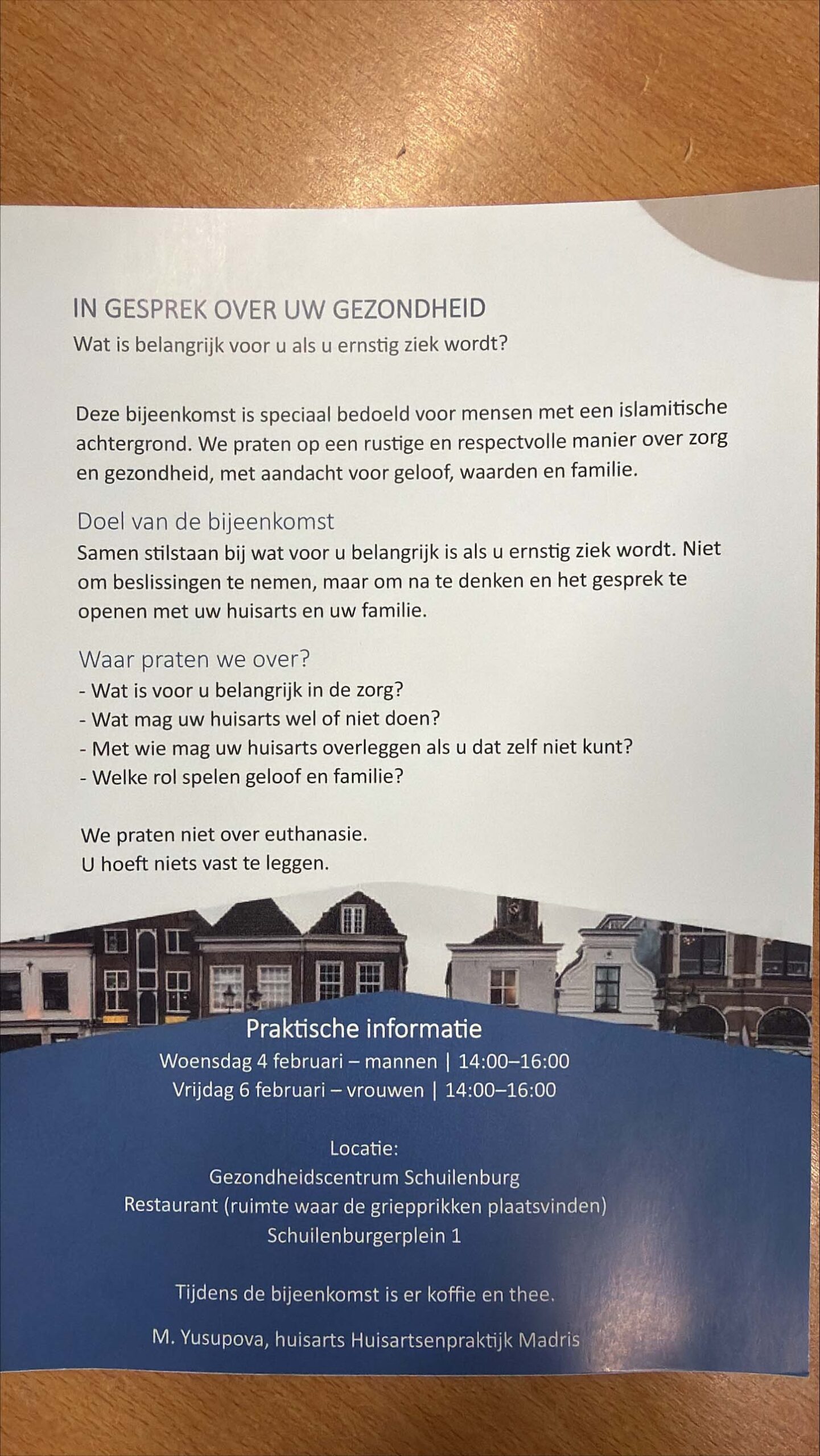 flyer madris bijeenkomst